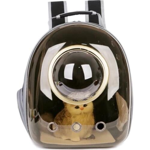 Cat Carrier Bags Breathable Pet Carriers Small Dog Cat Backpack Travel Space Capsule Cage Pet Transport Bag Carrying For Cats