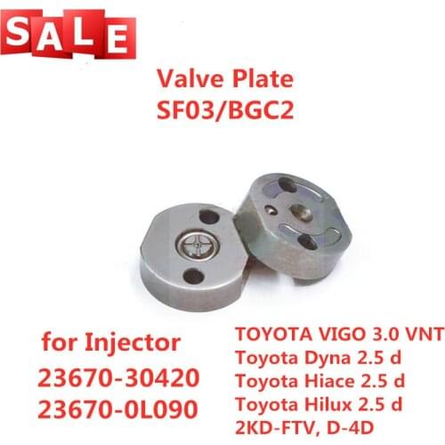 Fuel Nozzle Control Valve Plate SF03 BGC2 for 23670-30420 295050-08902D 1465A367 23670-0L110 TOYOTA