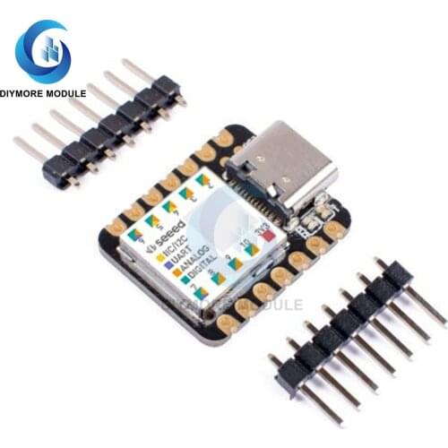 Type-C For XIAO Microcontroller SAMD21 Cortex M0+ Nano SAMD21 32 Bit 48MHZ SPI I2C Interface For Arduino IDE IoT Wearable Device