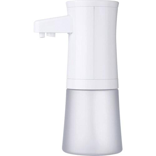 Intelligent Induction Foam Soap Dispenser, Automatic Soap Dispenser, Non-Contact Automatic Soap Dispenser, 350Ml White