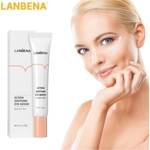 LANBENA Moisturizing Eye Serum Remove Eye Bags Fine Line Anti Wrinkle Sensitive Skin Improve Sagging Massage Head Skin Care