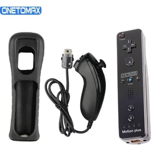 Built-in Motion Plus Wireless Remote Gamepad Controller For Nintend Wii Nunchuck For Nintend Wii Remote Controle Joystick Joypad