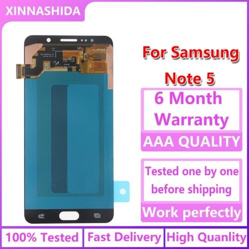 LCD For SAMSUNG GALAXY Note 5 LCD N9200 N920F N920G Display Touch Screen Digitizer Assembly note5