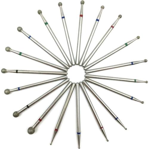 1 pcs Stainless Steel nail Art drill bits ceramic drill bit nail drill machine drill nail bit ceramique nails accessoires