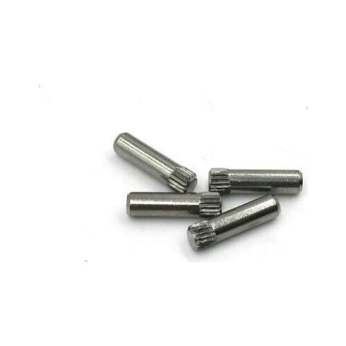 10pcs M5 M6 cylinder pin knurled shaft stainless steel grain male connerting rod 20mm/30mm length