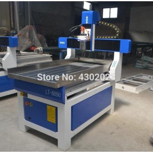 3d 4 axis 6090 router cnc engraving milling machine for Aluminum/Bronze/Steel