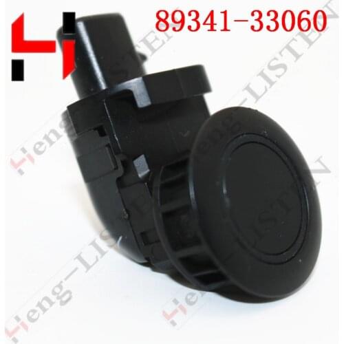 4pcs) PDC Parking Sensor 89341-33060 188300-0130 for Toyota Camry Wish 1AZFE Corolla 1ZZFE Vios 1NZFE black white silver