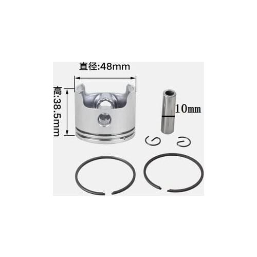 48mm 63CC Piston ring pin clip kit for 1E48F-5 6300 Gasoline Earth Auger drill engine Brushcutter Grass trimmer Brush Cutter 48F