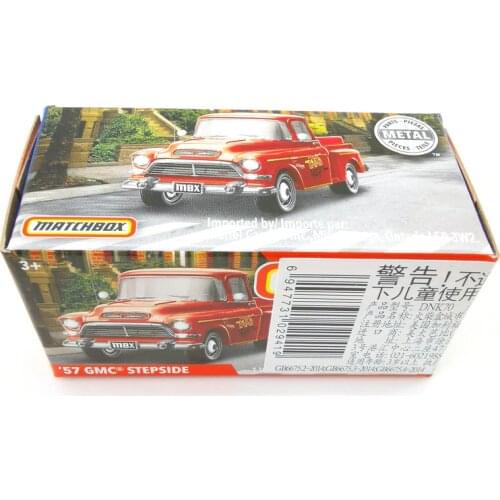 57 GMC STEPSIDE 2019 Matchbox Cars 1:64 Metal Diecast Alloy Model Car Toy Vehicles