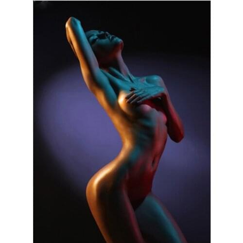 5D diy Diamond Painting Sexy naked woman Pictures Diamond mosaic Full Square Round Embroidery rhinestone home decoration