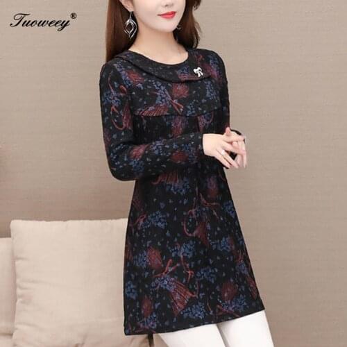 2020 Spring flower Womens elegant plus size Mesh Blouse Long Sleeve loose Shining Elegant Shirt Fashion Women Tops