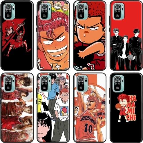 Anime Slam Dunk Case For Xiaomi Redmi Note 10 Pro 8 7 K40 8T 9S 9C 9A 8A 7A 9T Note 9 8 Pro Phone Cover