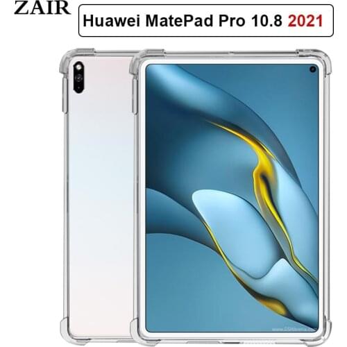 TPU Case For Huawei MatePad Pro 10.8 2021 Wi-Fi Silicone Case Soft TPU Back Cover Case For Huawei MatePad Pro 10.8'' MRR-W29