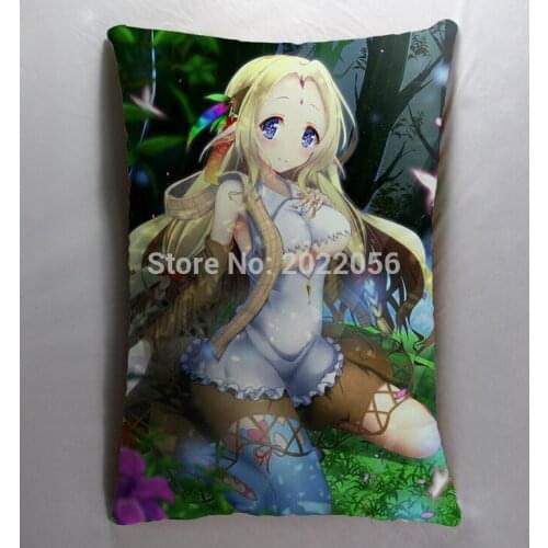 Anime Manga NO GAME NO LIFE The Game Of Life 40*60cm Pillow Case Cover Seat Bedding Cushion 006