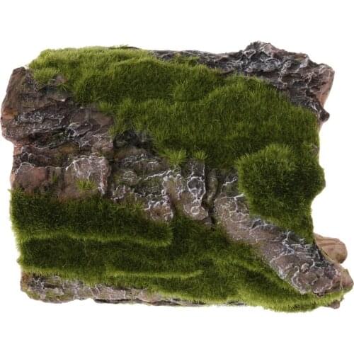 Tree Trunk Hiding Cave Reptile Habitat DLizard Hiding Turtle Basking Platform