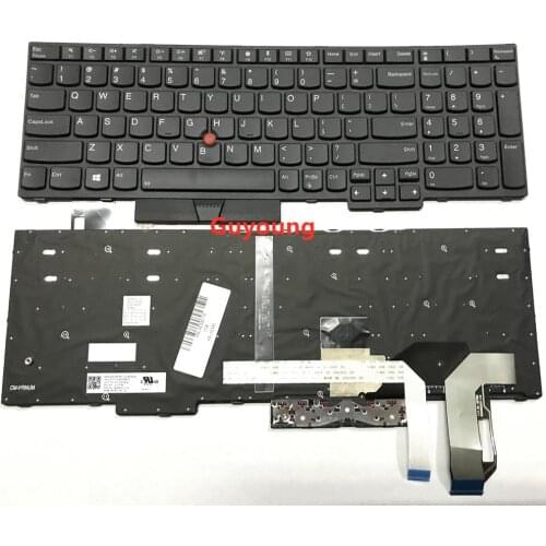 US English Keyboard No Backlit For Lenovo Thinkpad E580 E585 E590 L580 T590 Laptop Teclado 01YP560 01YP720 01YP640