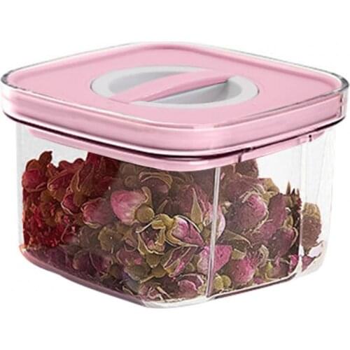 Food Storage Container Good Sealing Capacity Large Capacity Transparent Household Refrigerator Noodle Sealed Jar for Snacks