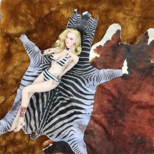 1/6 scale Soft Simulation Carpet Tiger Carpet for 12 inches TBLeague PH Body model accessory