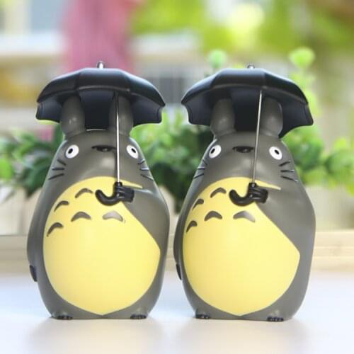 2018 5cm Mini Totoro Action Figure With Umbrella Toy My Neighbor Totoro Action Figurens Doll Juguete Birthday Gift Party Decor