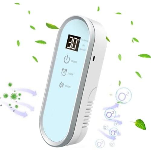 Mini Air Purifier Formaldehyde Deaerator Household Ozone Machine Kitchen Toilet Deodorant Pet Sterilizer USB Ozone Generator