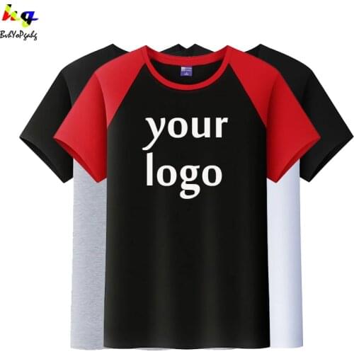 Mens rest T-shirt DIY/print your own logo picture text mens and womens childrens family casual short-sleeved T-shirt