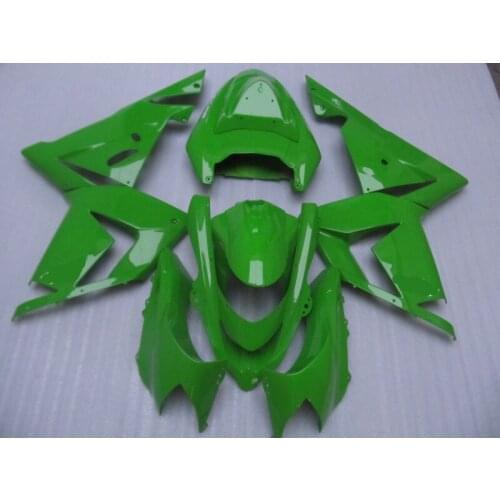 Custom whole green Fairing Kit for KAWASAKI Ninja ZX10R 04 05 ZX 10R 2004 2005 zx 10r ABS Motorcycle Fairings set+7gifts KY12