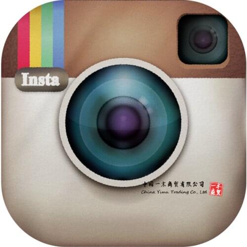 Instagram Retro Decal Sticker Vinyl Calcomania Laptop Car Skateboard Stickers IG