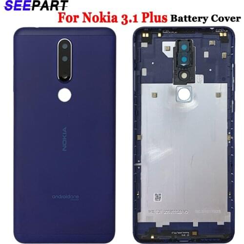 Brand new original Nokia 3.1plus battery back cover shell door shell replacement Nokia 3.1plus battery cover