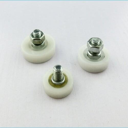 Bearing pulley drawer nylon pulley positioning plastic pulley tiepigui roller wheel sliding door furniture