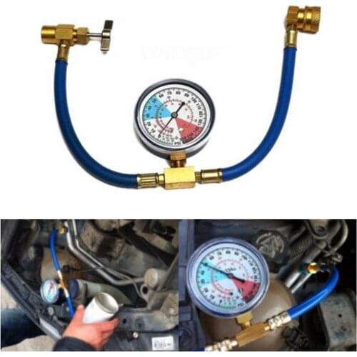 R134A Car Air Conditioning Refrigerant Charging Hose Kit M14 Bottle Opener