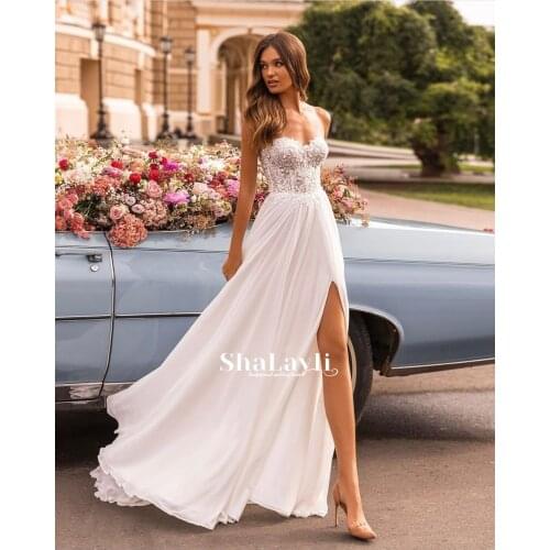 Luxury Wedding Dress Embroidered Lace Boat Neck Ball Gowns Sleevelesswith Appliques Sashes Vestido De Noiva Plus Size Button