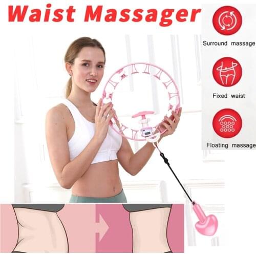 Waist Abdominal Smart Hoops for Women Detachable Adjustable Auto-spinning Hoop Thin Exercise Gym FitnessEquipment Home Training