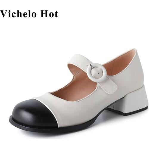 Vichelo Hot Women's Shoes With A Strap