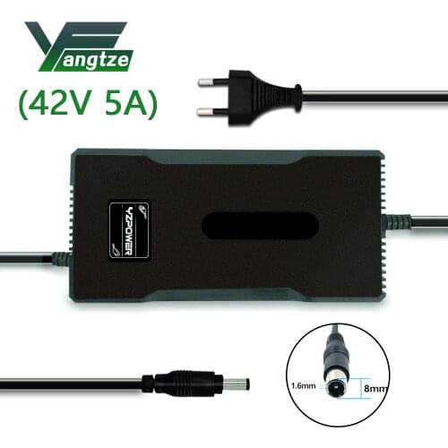 Yangtze 42V 5A Battery Charger For 36V 10S lithium Battery for M365 Electric bicycle Power Electric Tool with CE FCC ROSH