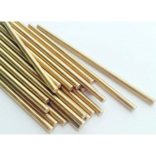 5pcs Brass Rods Wires Sticks Electrode 1.0/1.2/1.3/1.5/1.6/1.8/2.0/2.2/2.5/3.0x 500mm Gold Repair Welding Brazing Soldering Rod