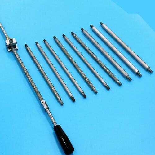 80-3000# 6mm cylinder diamond bar whetstone match for Ruixin Rx008 knife sharpener Serrated knife,Scimitar knife Tip Grinding