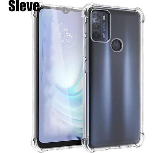 Case for Moto G60 Reinforced Corner Airbag Soft TPU Clear Shockproof Cover For Motolora Moto G40 Fusion