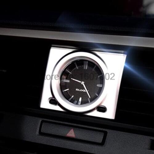 For Lexus RX 2016 2017 ABS Matte Car Inner Front Console Quarta Watch Decorative Cover Ring Frame Mask Moulding Trim Accessories