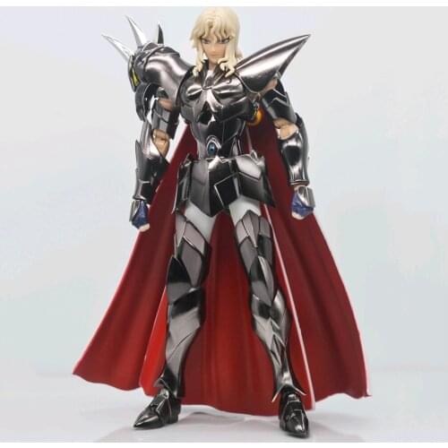 Jmodel Saint Seiya Cloth Myth God Warrior EX 15th Black Duhbe Alpha Siegfried Metal Armor PVC Action Figures Model Toys