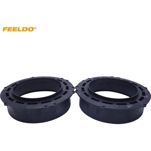FEELDO 1pair Speaker Spacer Horn Pad Mounts For VW Magotan/Touareg/Tiguan/Passat B7 For Skoda Octavia For Opel Solid Mat #HQ5521