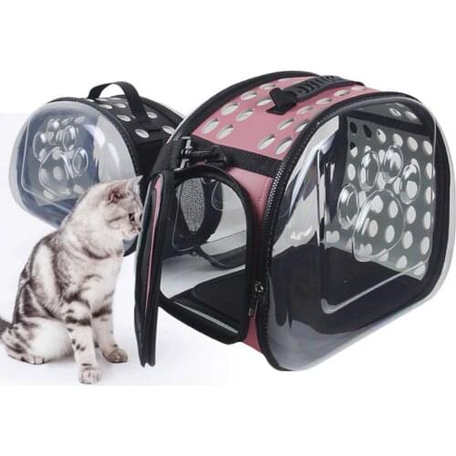 Hot Sale Big Pet Dog Carrier For Cat Transporter Dla Kota Space Travel Bag Folding Single Shoulder Handbag Portable Products