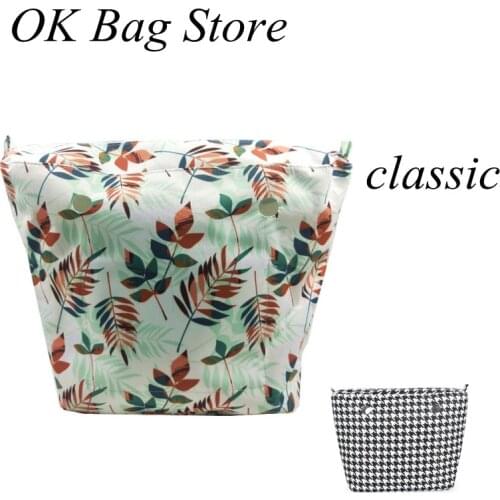 Classic Floral bag Pocket interior inserts Inner for obag handbag 2021