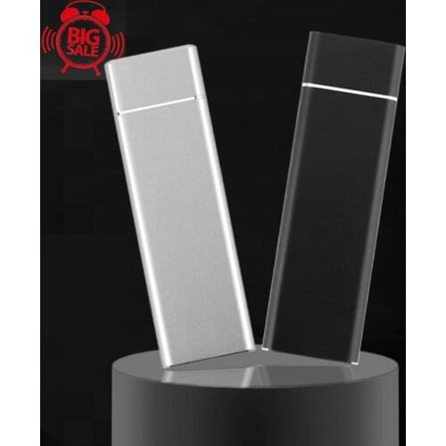 USB3.1 Type C To M.2 NGFF SSD Enclosure M2 To USBC Mobile Hard Disk Box SSD Case For 2280 M2 With Cable