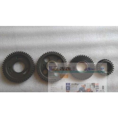 Set of gears for generator engine KM4L22BD-4E, LL480, parts as showed for Laidong KM4L22BD-4E