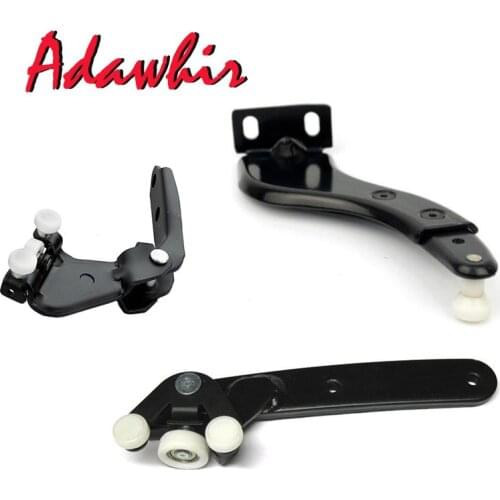 SLIDING DOOR ROLL GUIDE FOR VW CADDY DOWN + CENTER + TOP RIGHT SIDE * NEW * 2K0843398 2K0843336 2K0843436