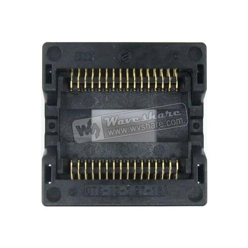 SOP32 SO32 SOIC32 OTS-32-1.27-16 Enplas IC Test Burn-In Socket Programming Adapter 11.25mm Width 1.27mm Pitch