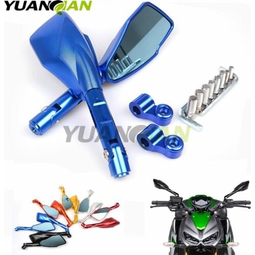 Motor Rearview Mirror Scooter Parts Universal motorcycle Scooter Rearview Mirrors for honda CG125 CB190R 599 CB300F CB500F ABS