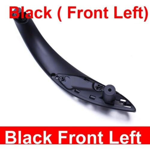 1PCS Black Front Left / Front Right LHD RHD Car Interior Inner Door Pull Handle Cover For BMW F30 F80 F31 F32 F33 F35 2013-2018