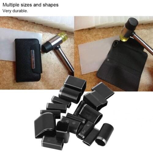 18 Pcs Mobile Phone Case Leather Sheath Hole Hollow Puncher Cutter All-purpose Punching Tool