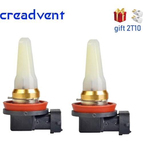 2Pcs Super Bright 1400lm Led H11 H8 Car Lights Fog Bulb Auto Driving Running Led Lamps Vehicle Signal 12V 6000K White Car Style